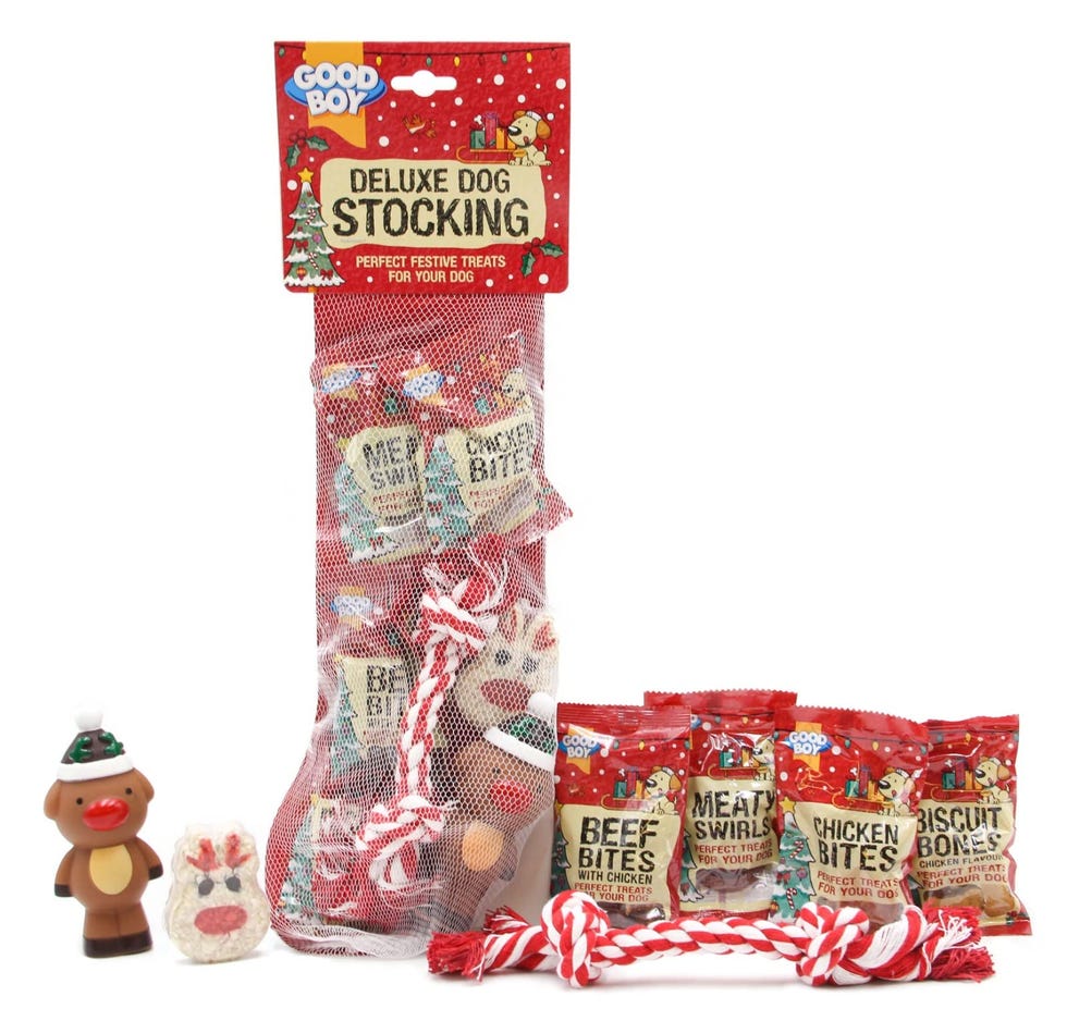 Deluxe Dog Christmas Stocking