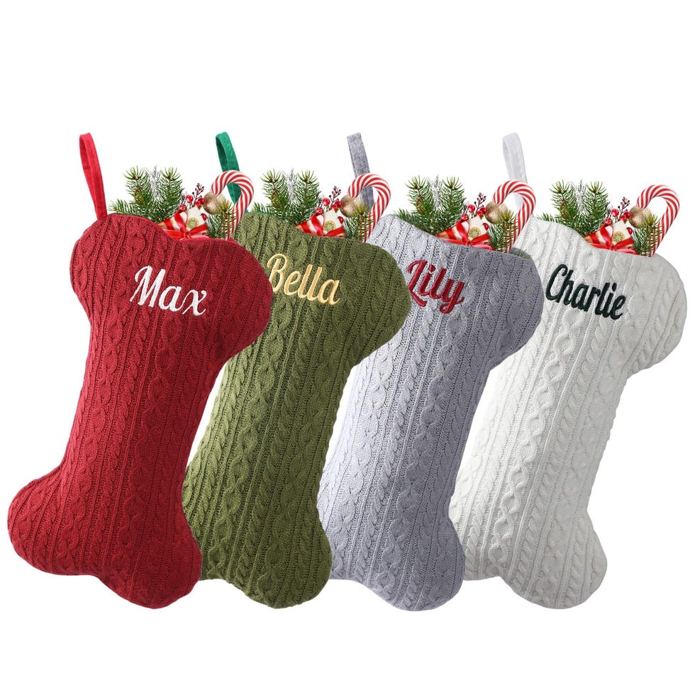 Personalised Dog Christmas Stocking