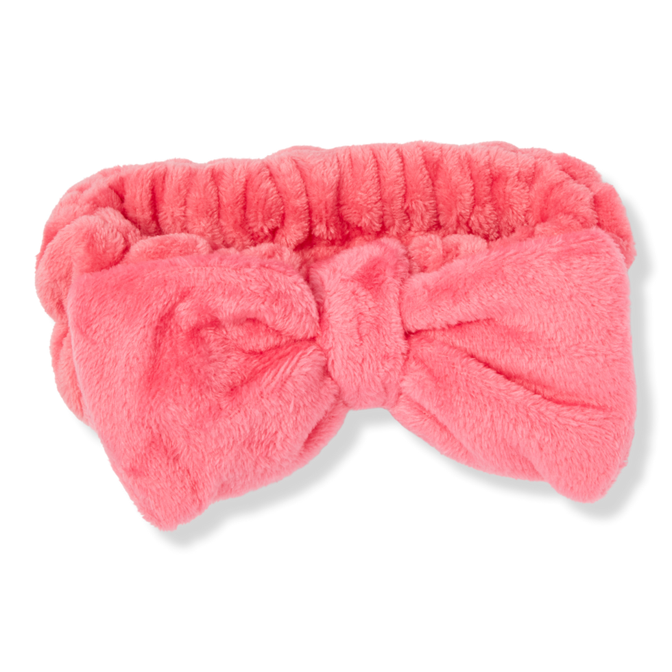 Pink Plush Spa Headband