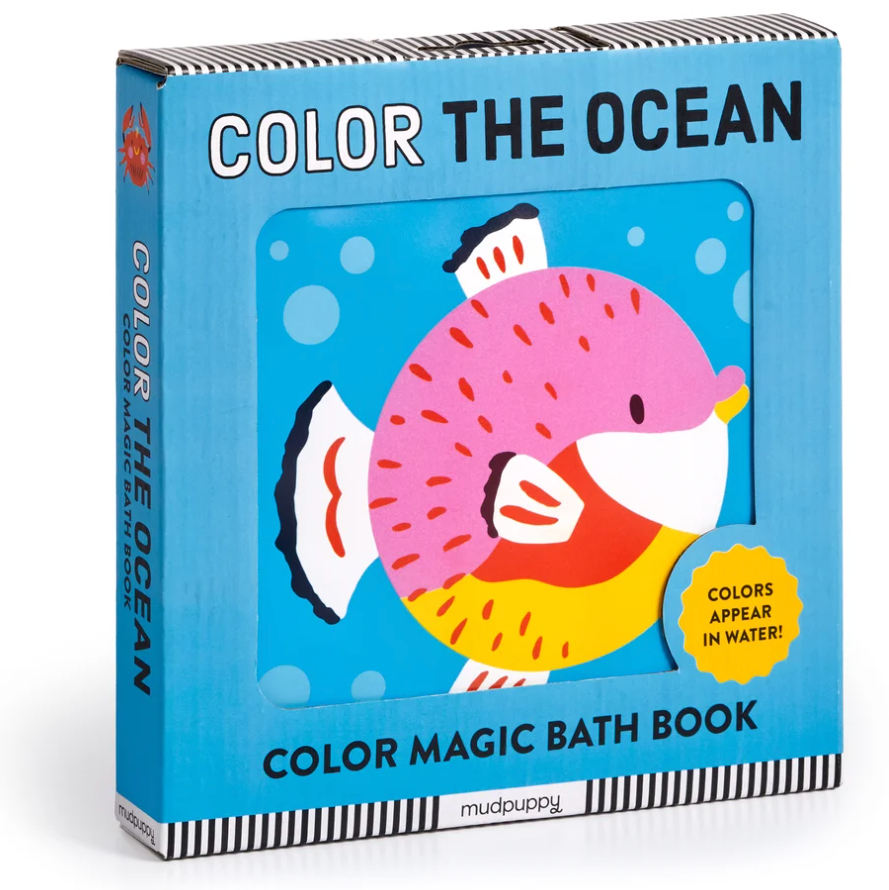 'Color the Ocean' Magic Bath Book 'Color the Ocean' Magic Bath Book