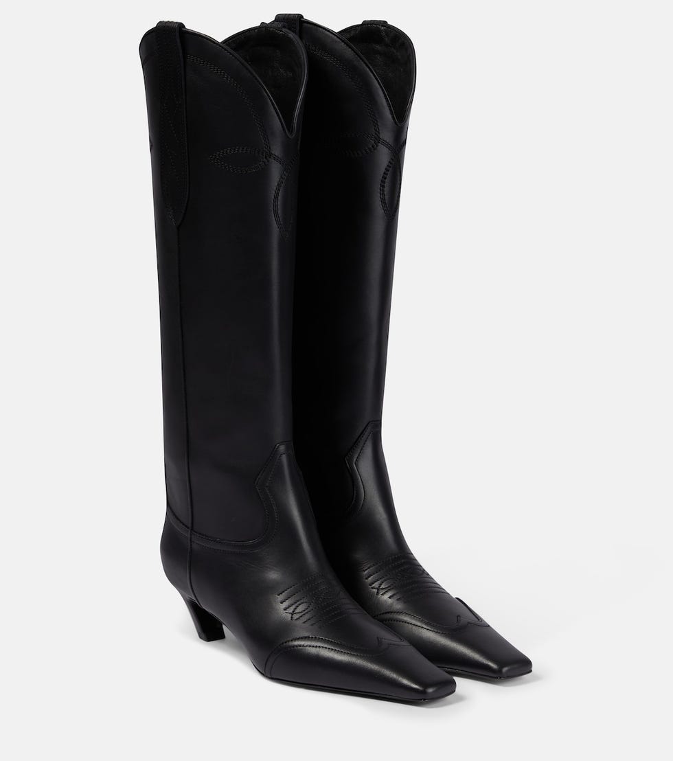 Dallas 45 Leather Knee-High Boots