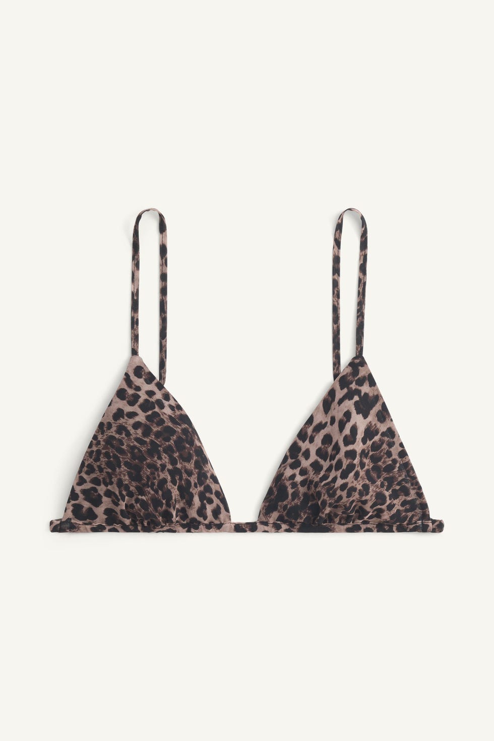 x Kate Moss Animal Print Triangular Bra