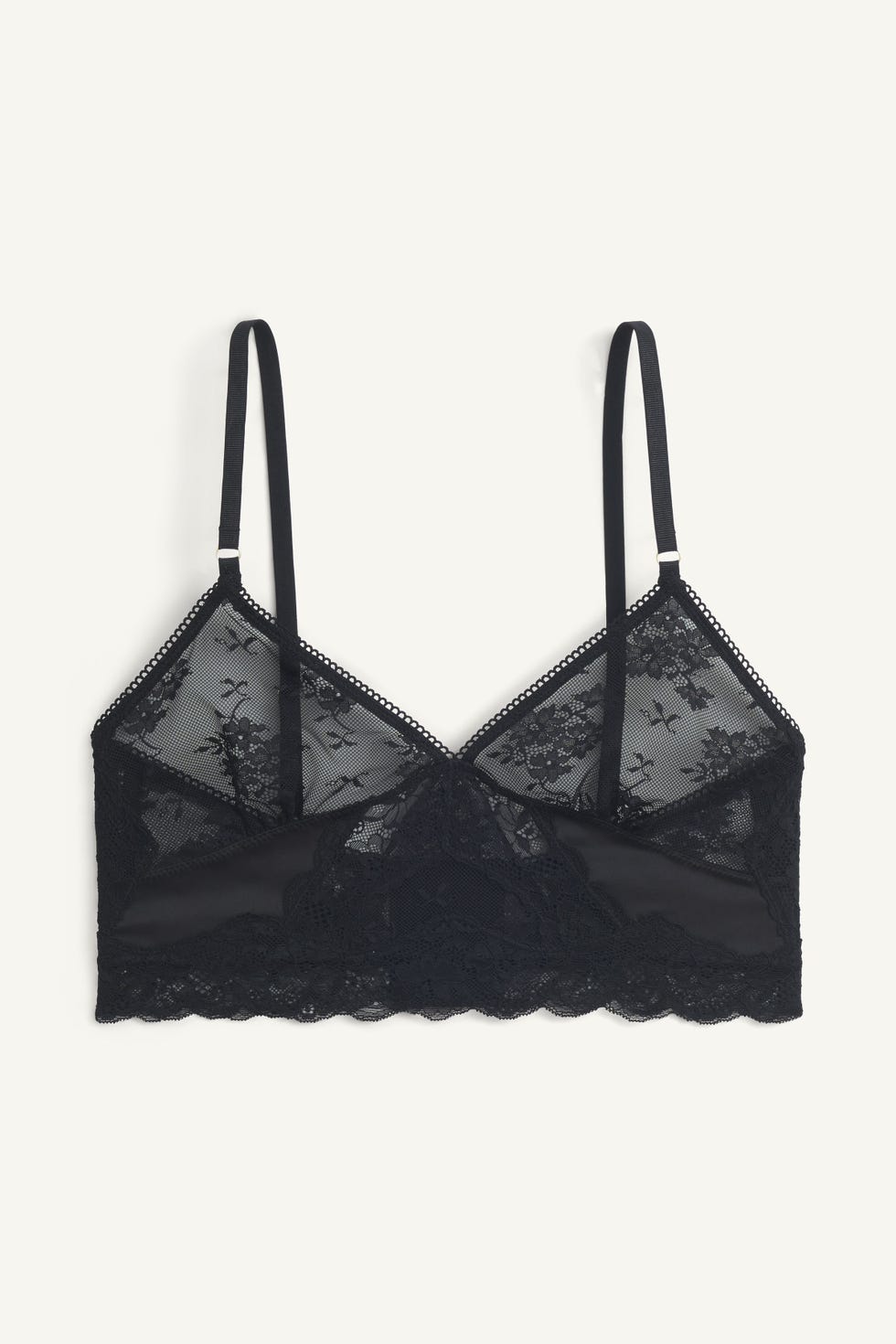 x Kate Moss Satin Lace Bralette