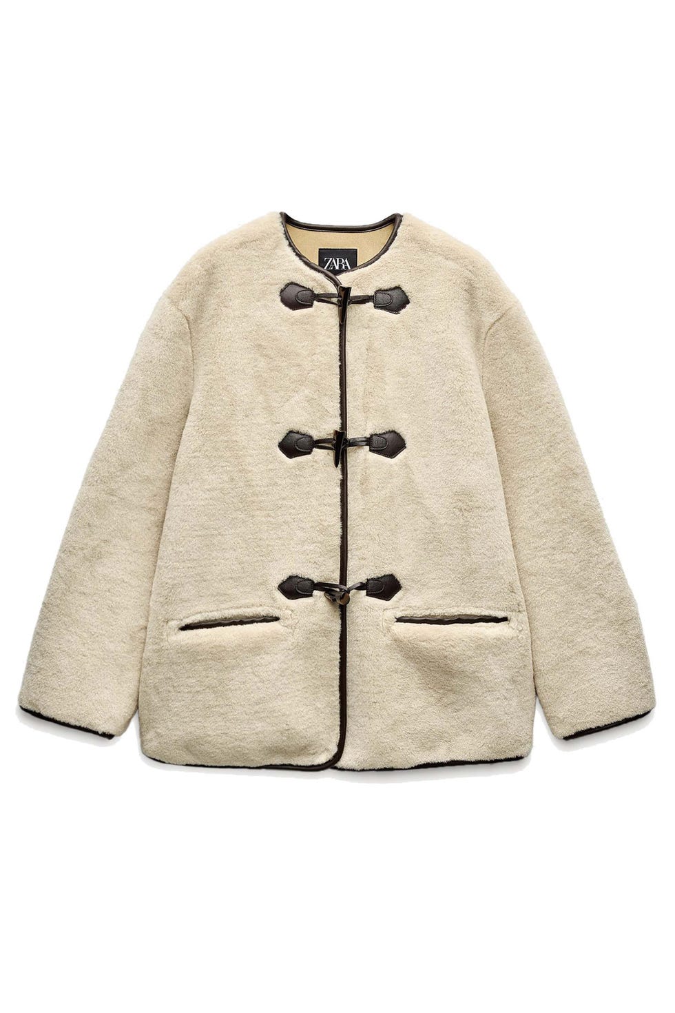 Faux-Fur Toggle Coat