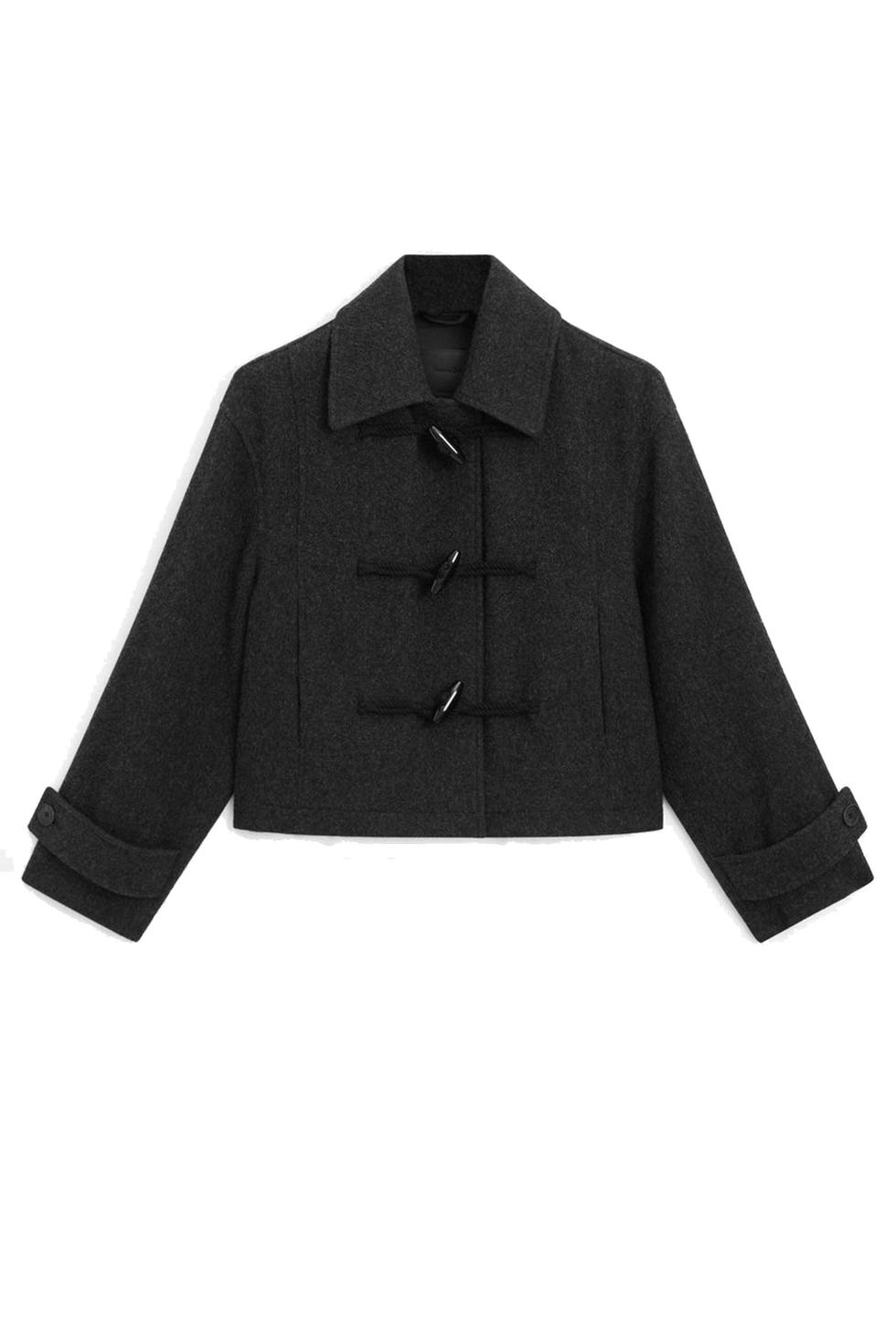 Short Coat With Toggles