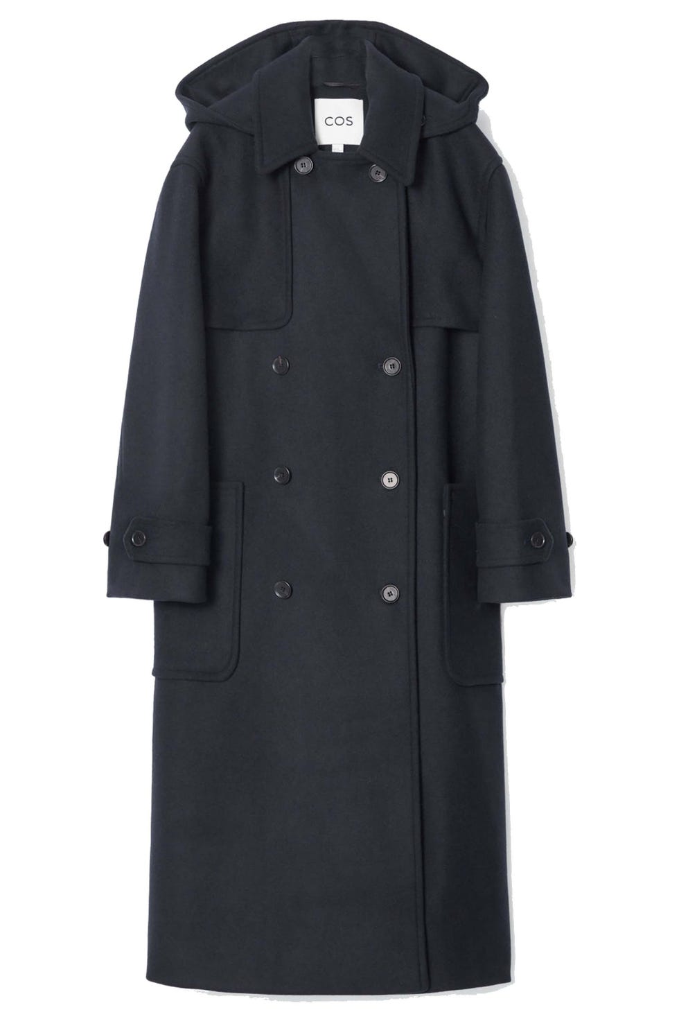 Hooded Wool Duffle Coat