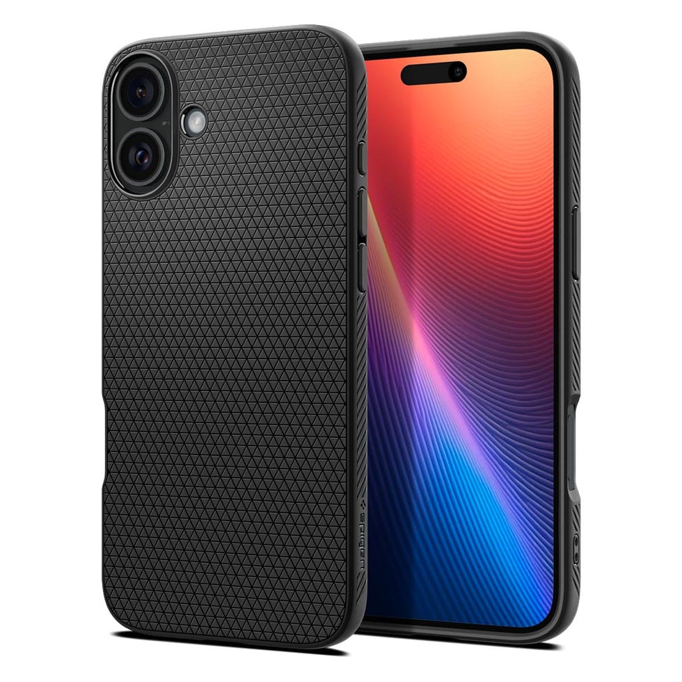 Spigen Liquid Air Case Compatible with iPhone 16 - Matte Black