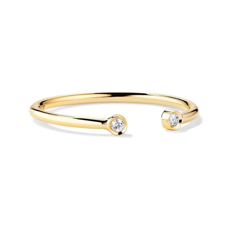 Mejuri Diamonds Open Ring