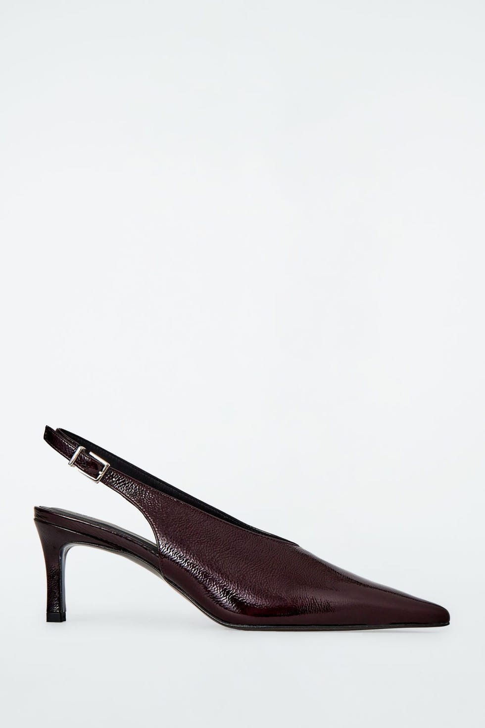 Cos Patent Slingback Pumps