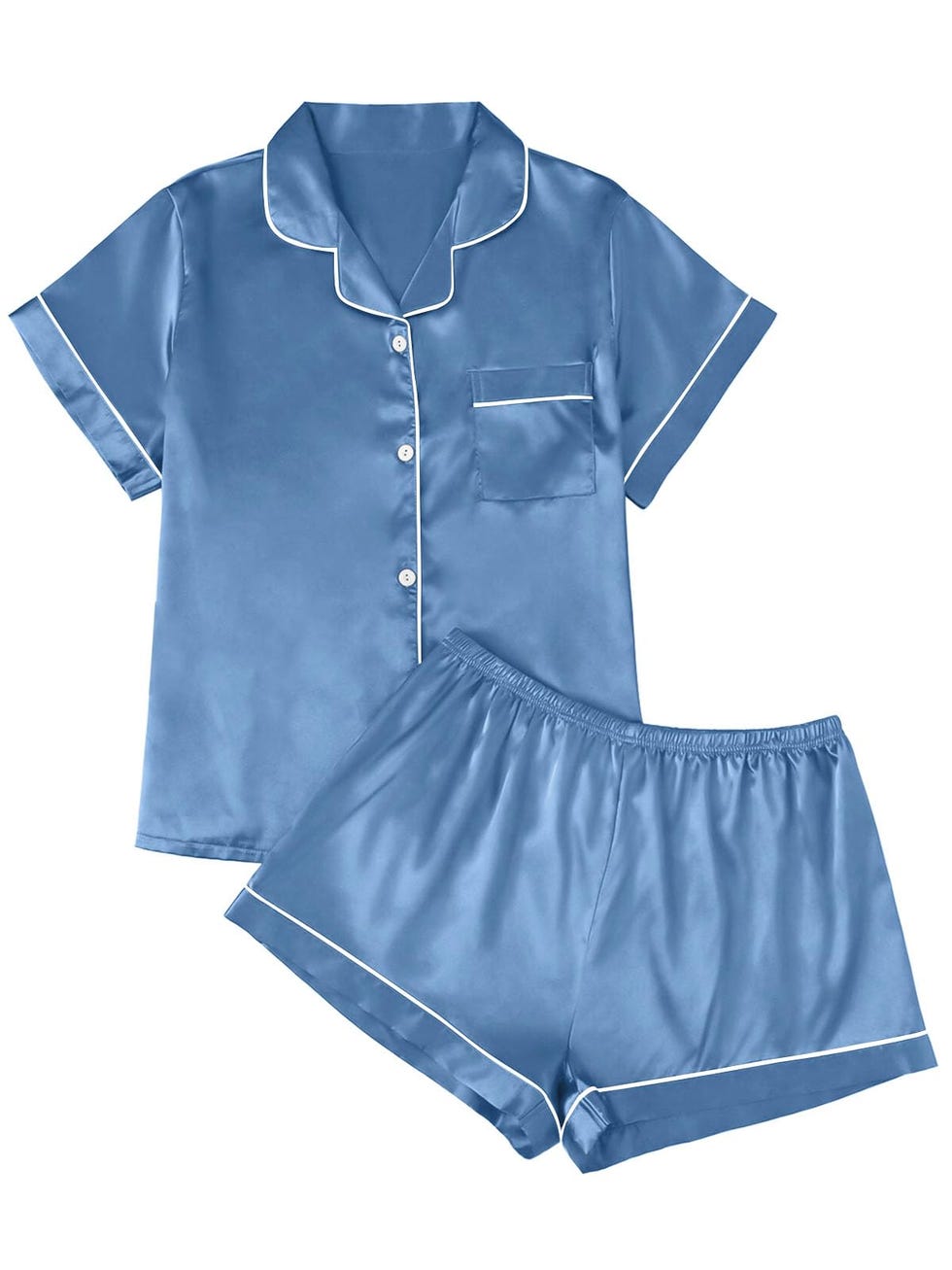 Silk Satin Pajama Set