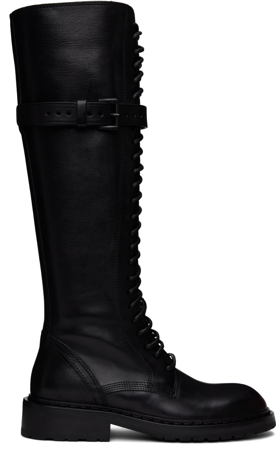 Black High Danny Tall Boots