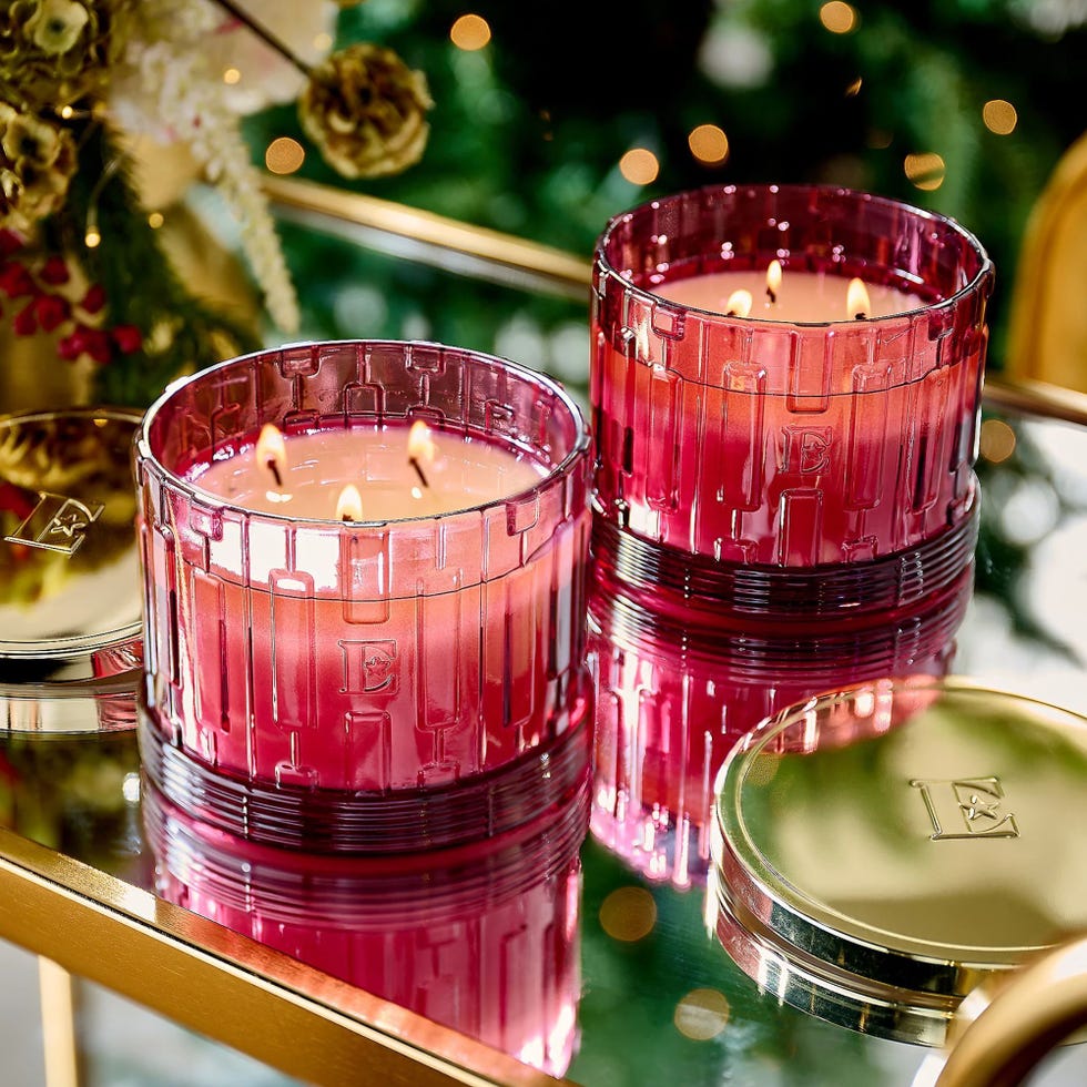 Elton John 14-Ounce Mulled Pomegranate Wine Candles (Set of 2)