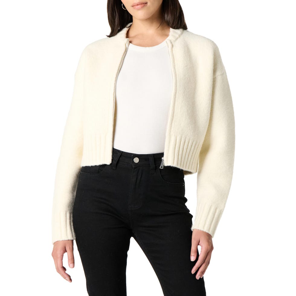 Brynne Bomber Sweater Cardigan