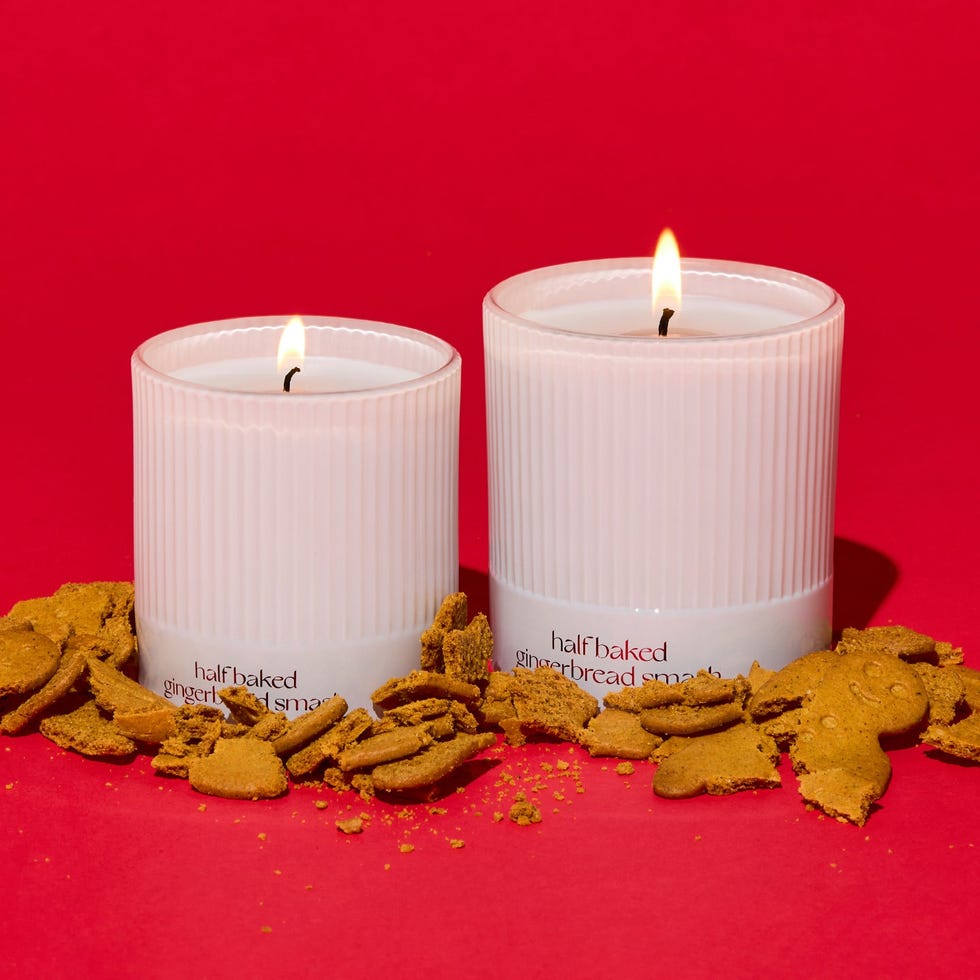 Half-Baked Gingerbread Smash Candle