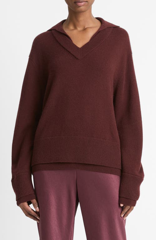 Vince Double Layer Wool & Cashmere Sweater