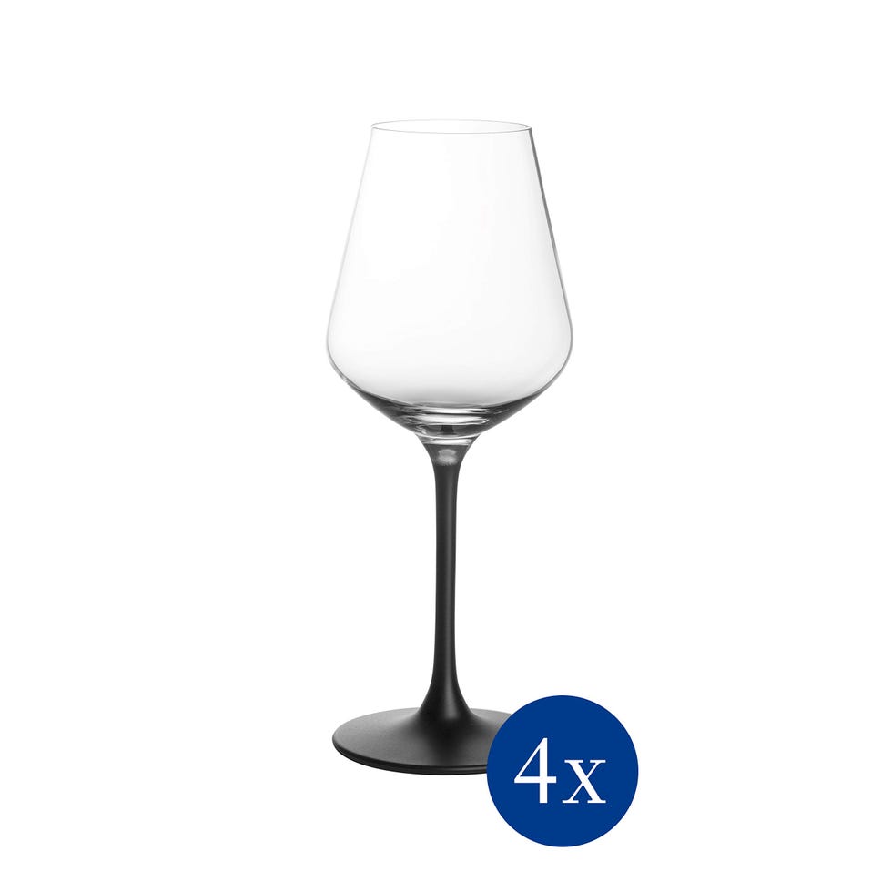 4 Copas para vino tinto de cristal