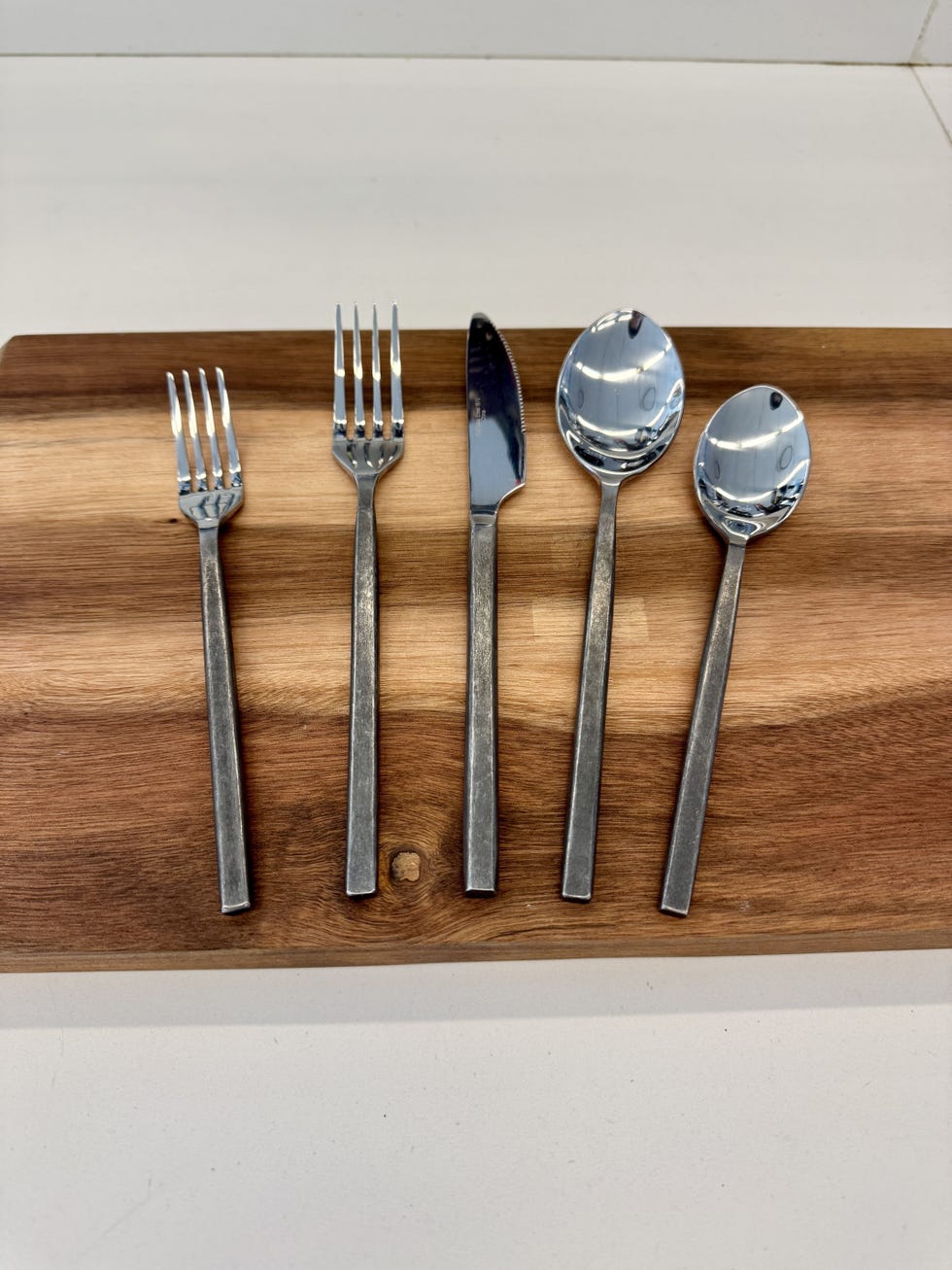 Abe 20-Piece Brushed Black Flatware Set