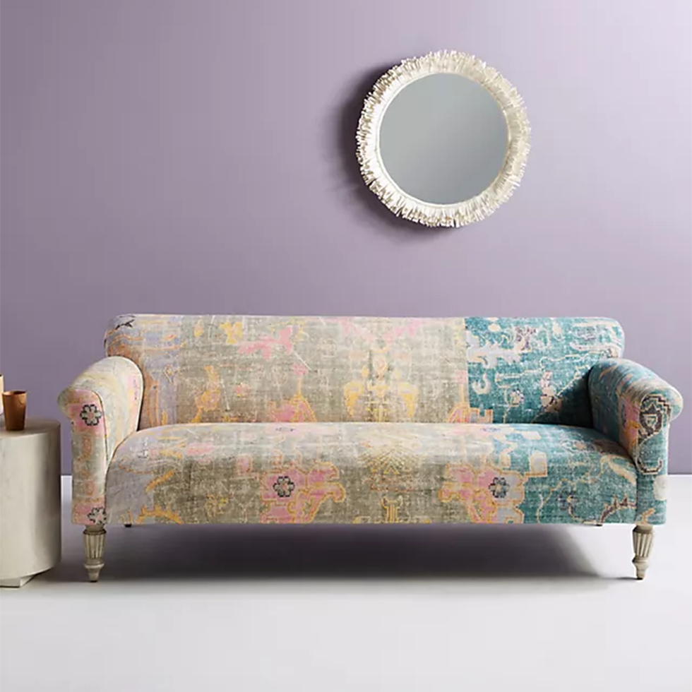 Rug-Printed Sofa
