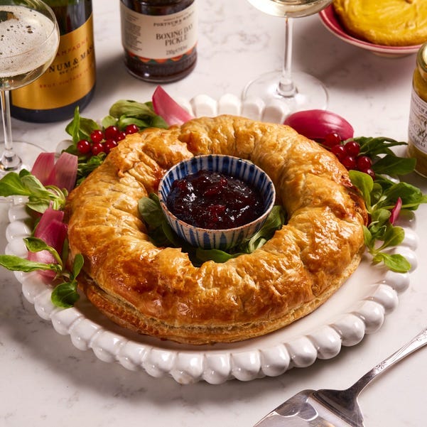 Sausage Roll Wreath