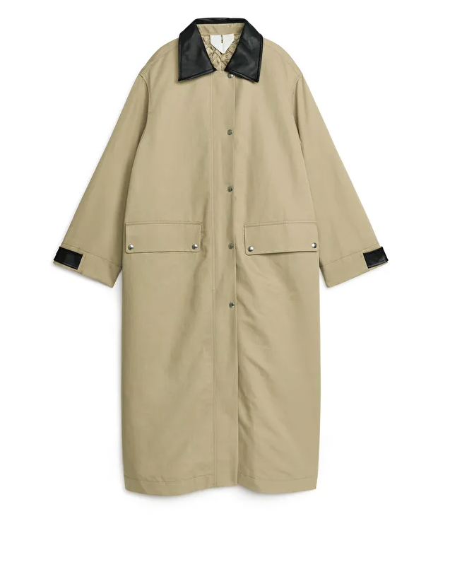 Maxi Linen-Cotton Coat