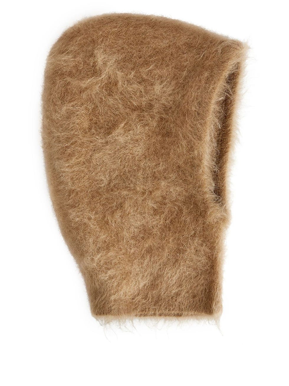 Mohair-Wool Blend Hood