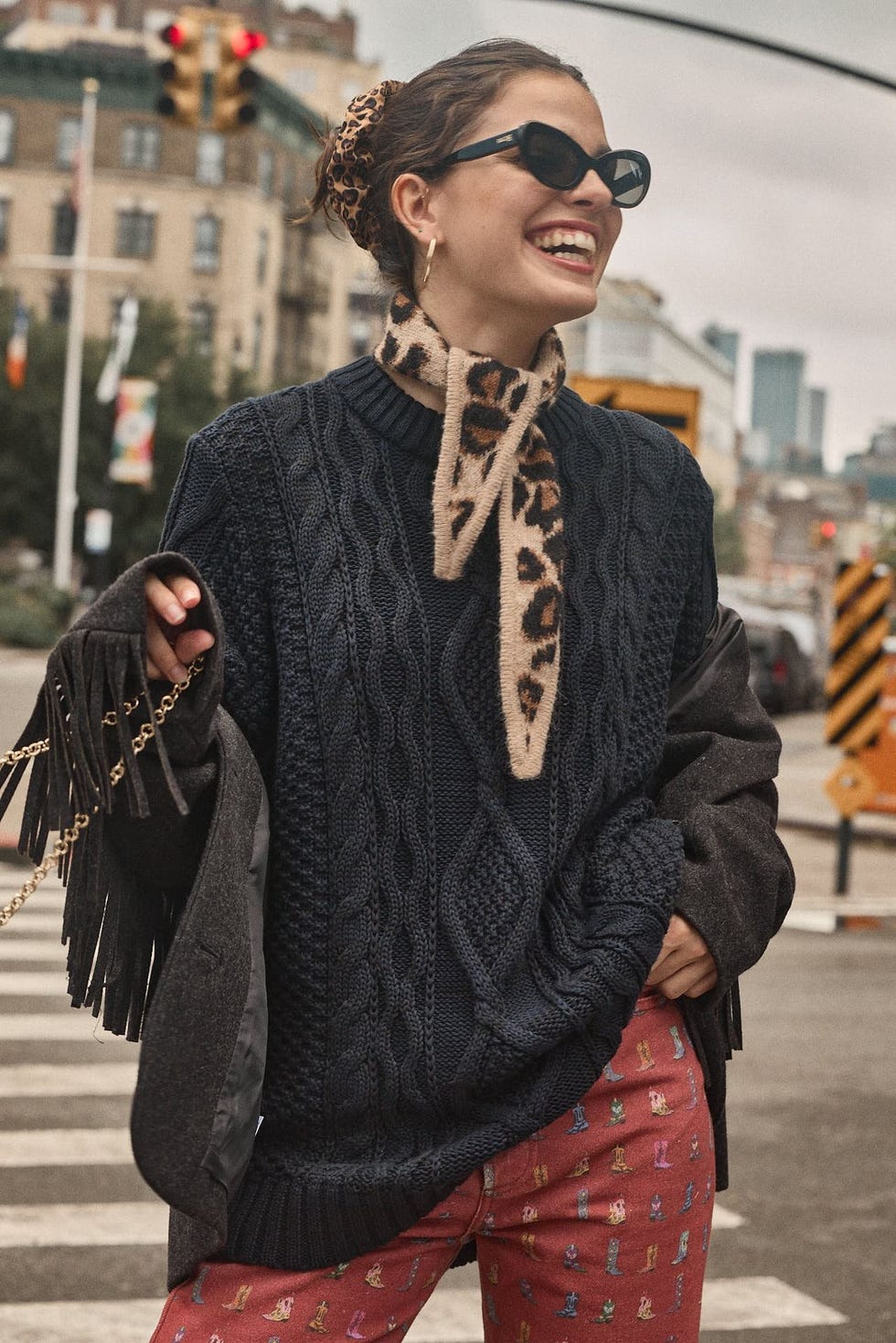 Miley Leopard Bandana