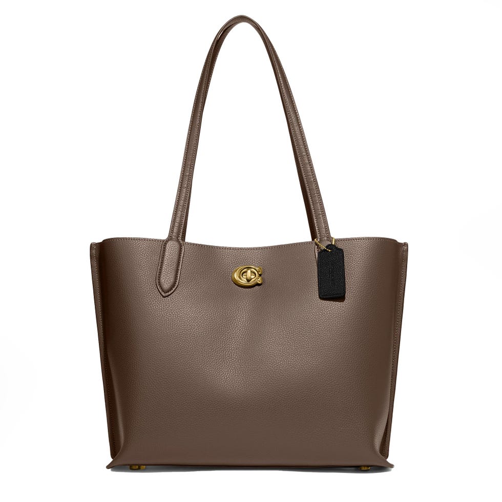 Polished Pebble Leather Willow Tote