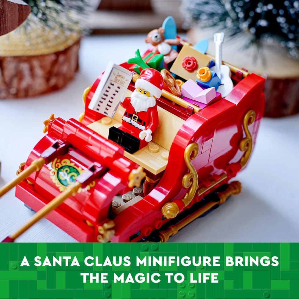 Santa’s Sleigh Christmas Toy Building Set 