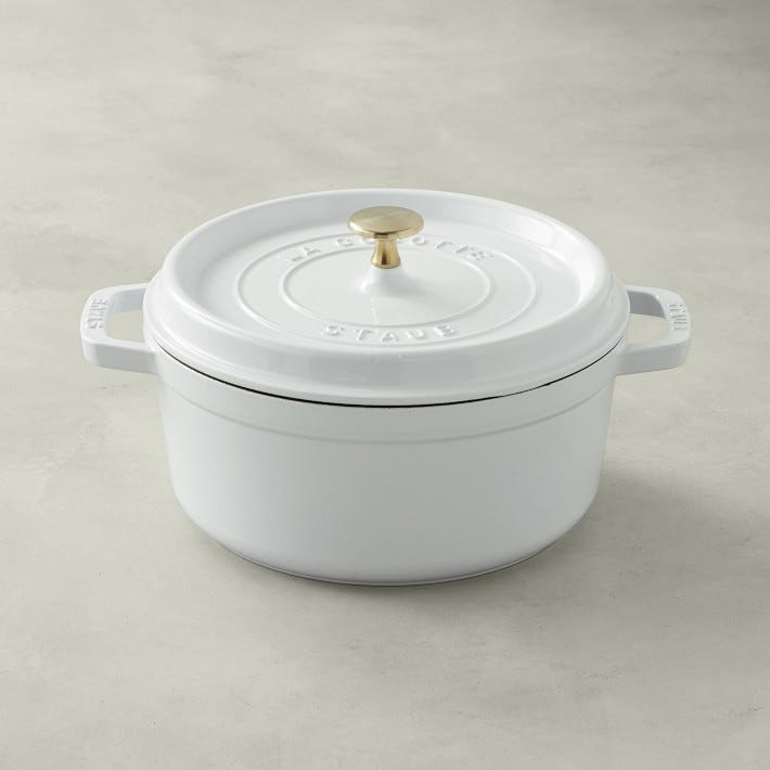 Enameled Cast Iron Round Dutch Oven