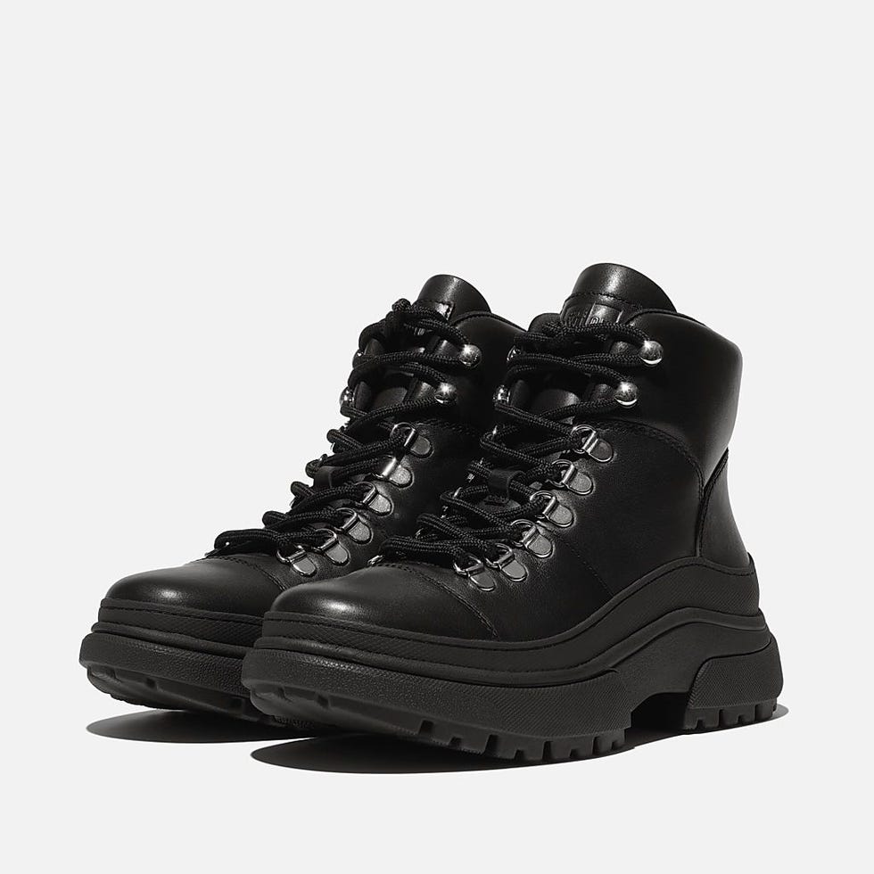 WYLDER Leather Hiker-Lace Boots