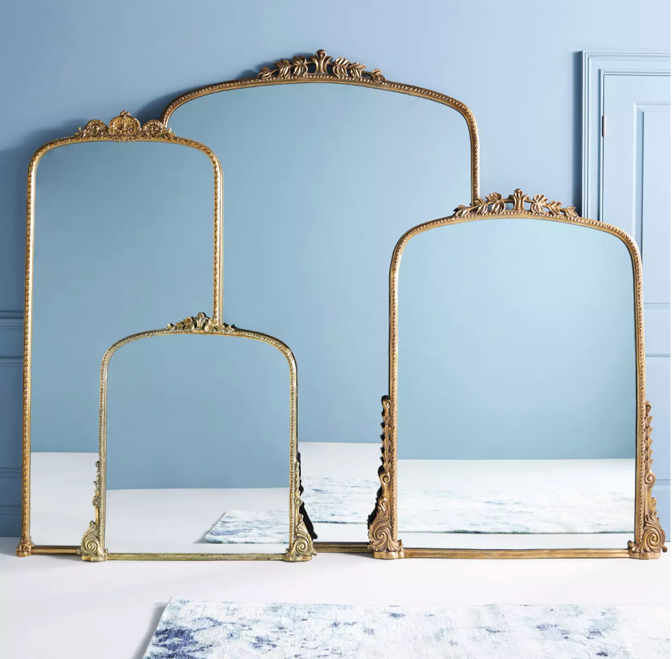 Gleaming Primrose Mirror
