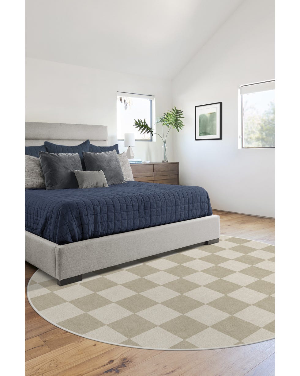 Jaque Checkered Stone Tufted Rug