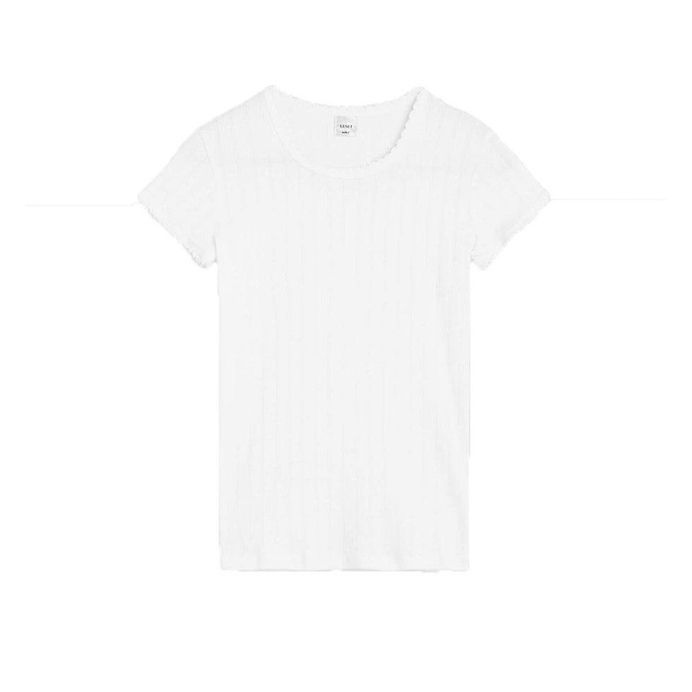 Pointelle Slim Fit Tee