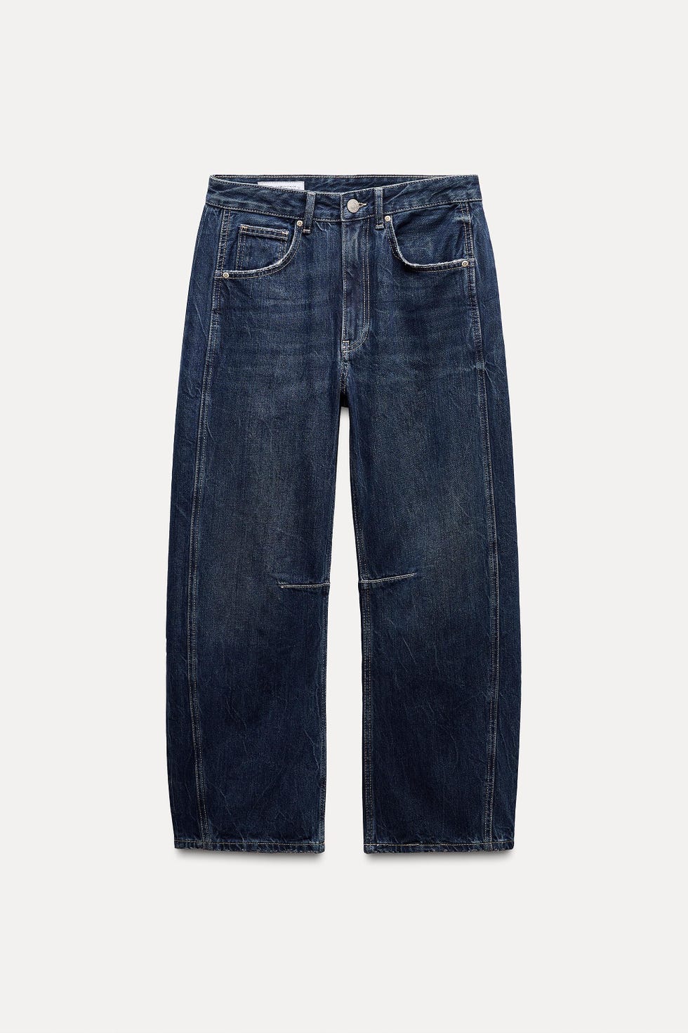 TRF Relaxed Mid-Rise Balloon Jeans