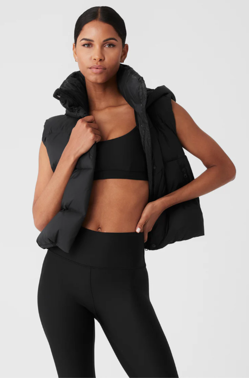 Gold Rush Puffer Vest