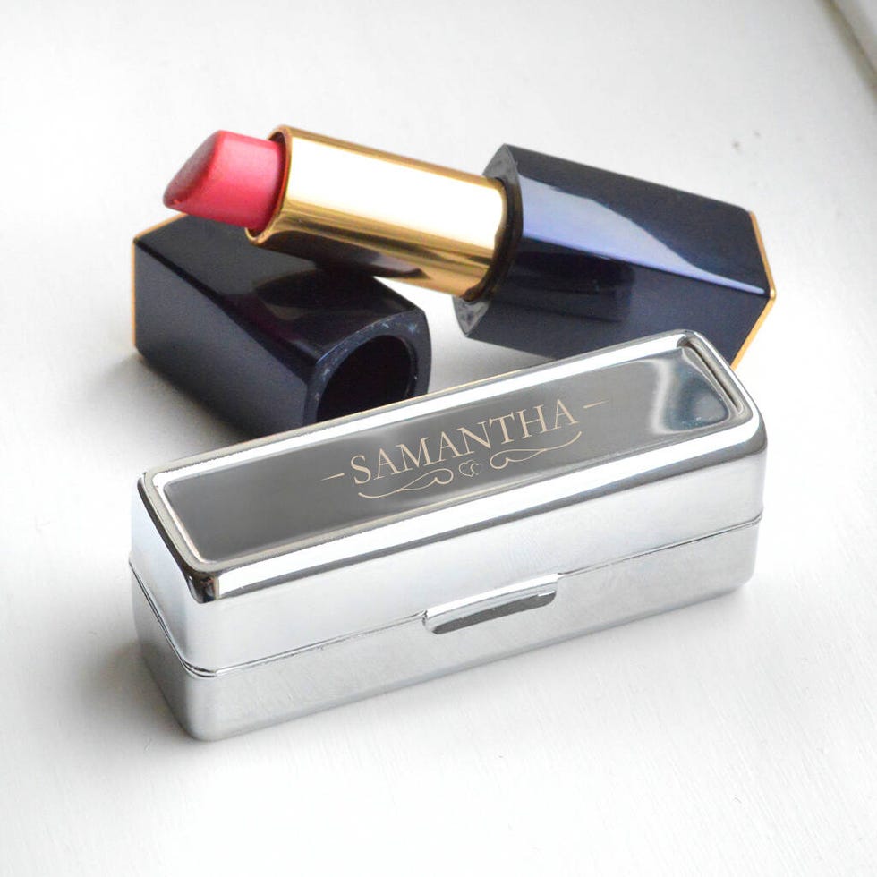 Personalised Lipstick Holder With Ornate Design