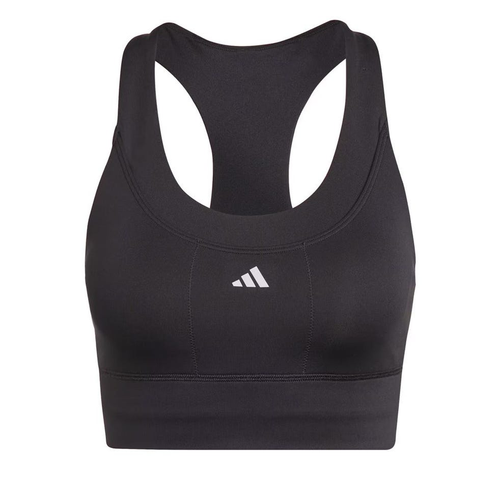 Adidas Run Pocket Medium Support Sports Bra