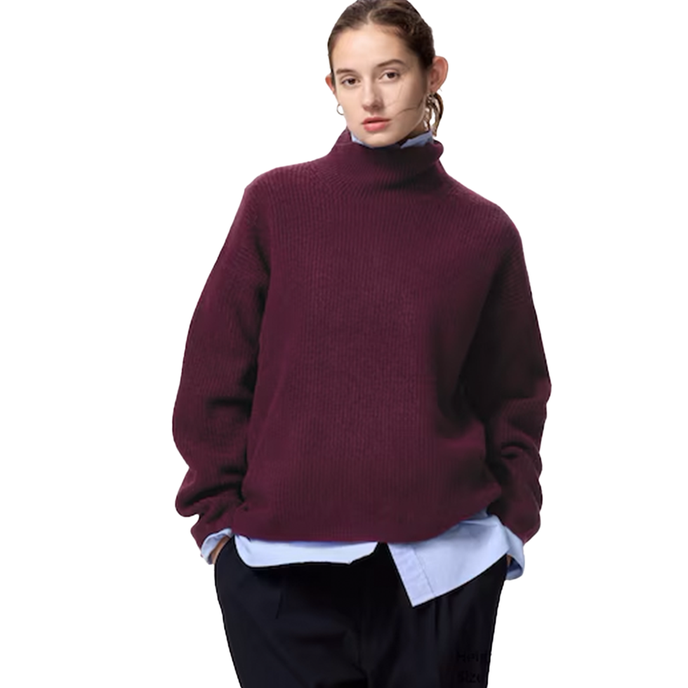 Soufflé Yarn High Neck Jumper