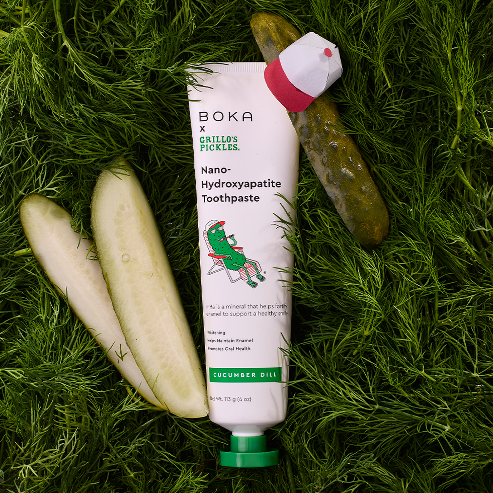 Boka x Grillo's Pickles Cucumber Dill Toothpaste