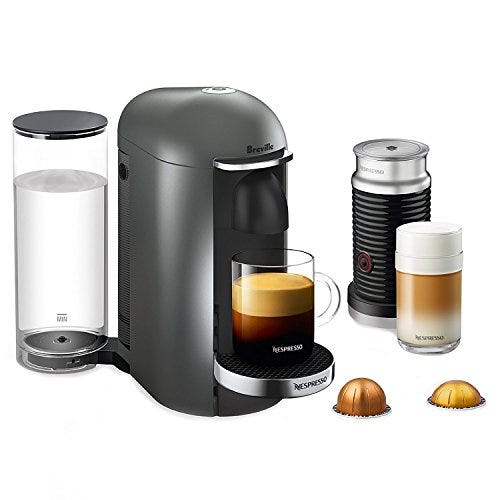 Nespresso Vertuo Plus Deluxe Coffee and Espresso Maker by Breville