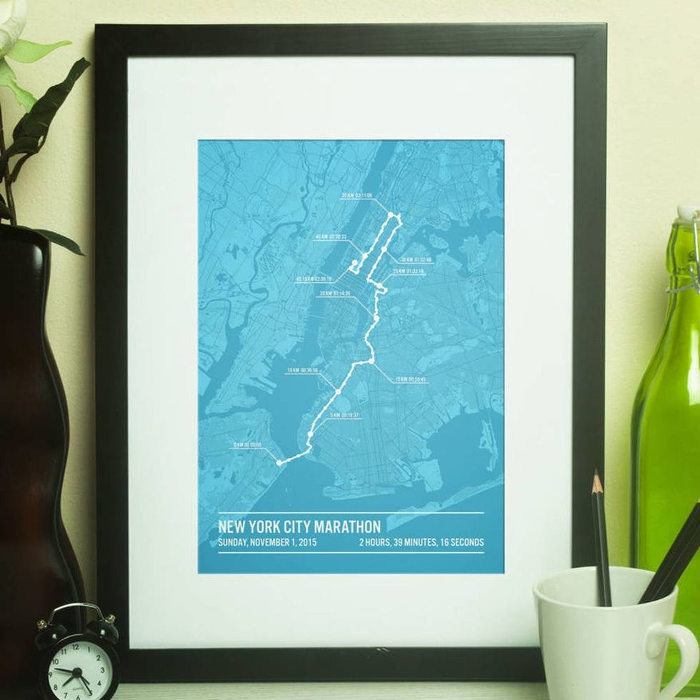 Personalised Marathon Print