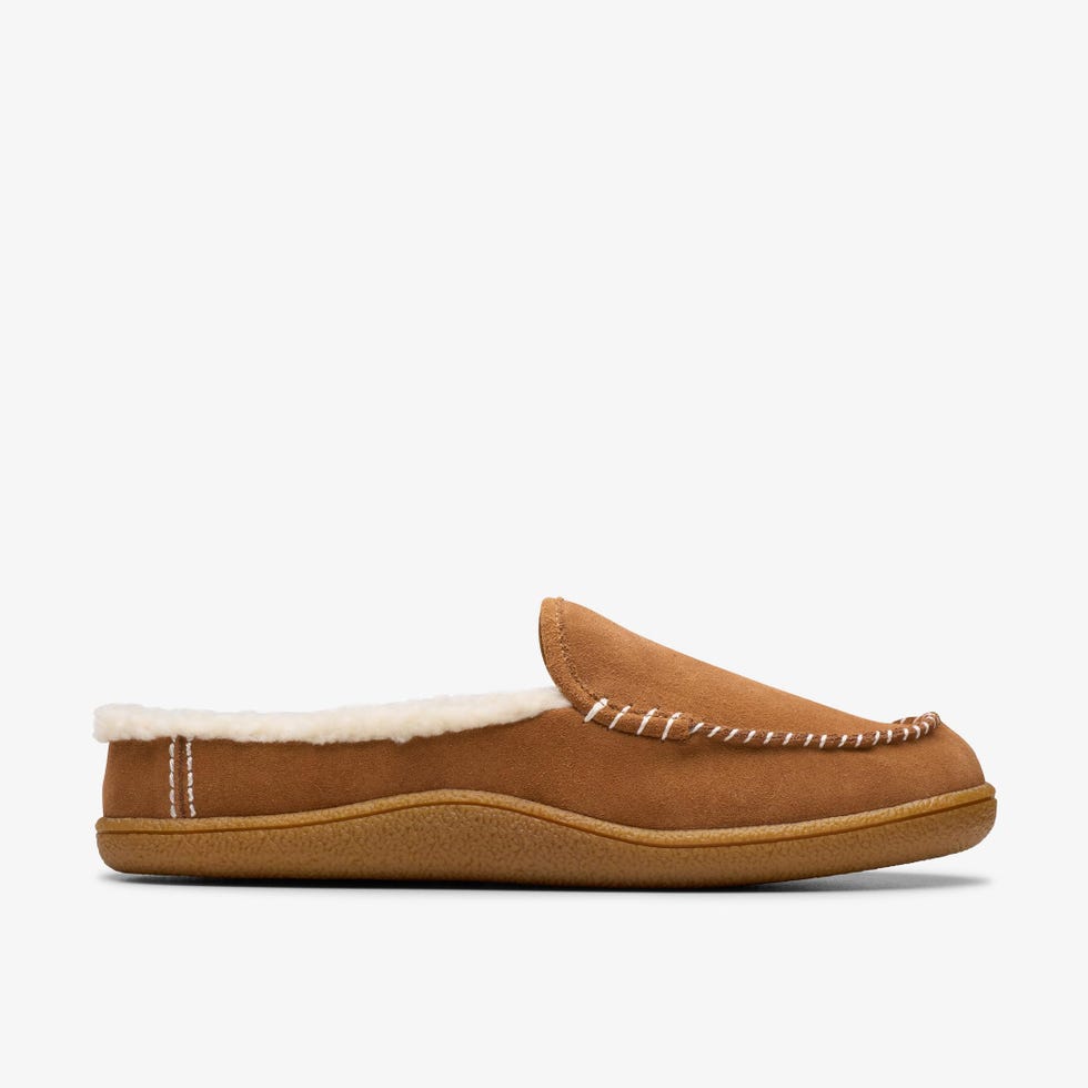 Tan Suede Slippers