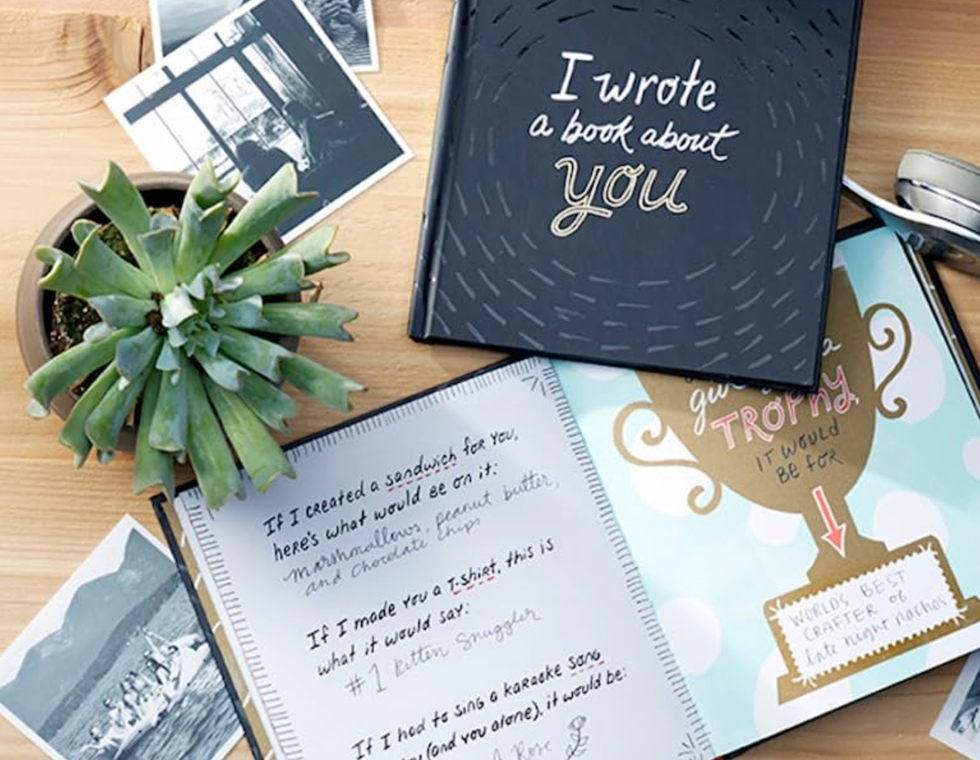 'I Wrote a Book about You' Journal