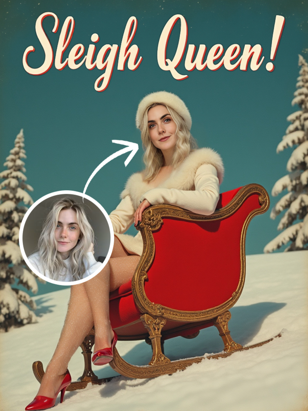 AI Christmas card