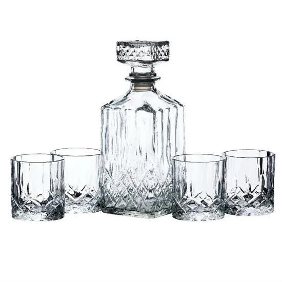 Whisky Decanter & Tumbler Set