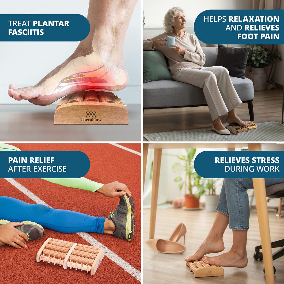 Dual Foot Massager Roller