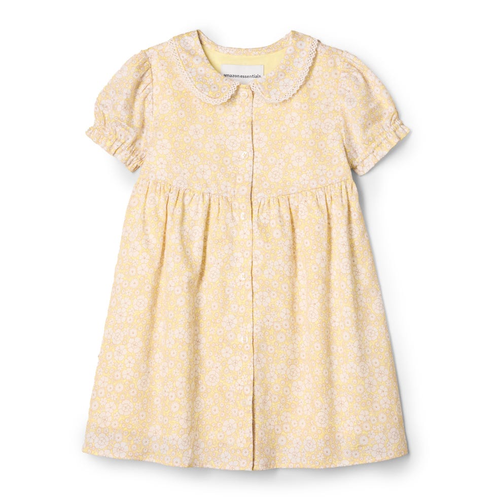 Amazon Essentials x Sofia Grainge Cotton Satin Baby Girl Dress