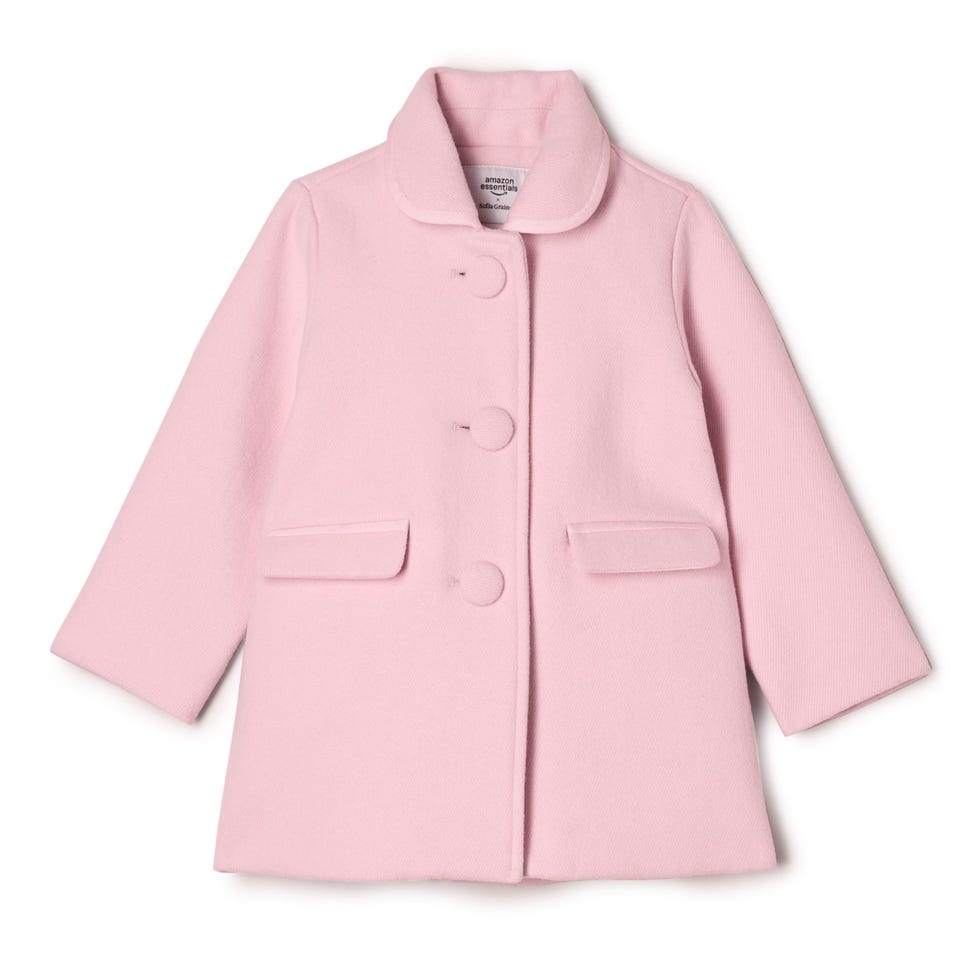 Amazon Essentials x Sofia Grainge Wool Blend Coat for Toddler Girls