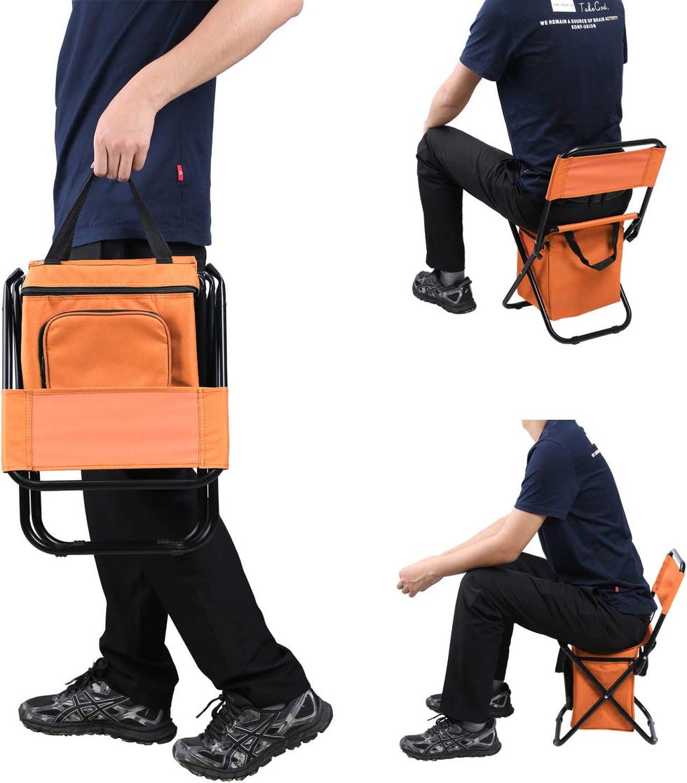 Fishing Chair With Cooler Bag 