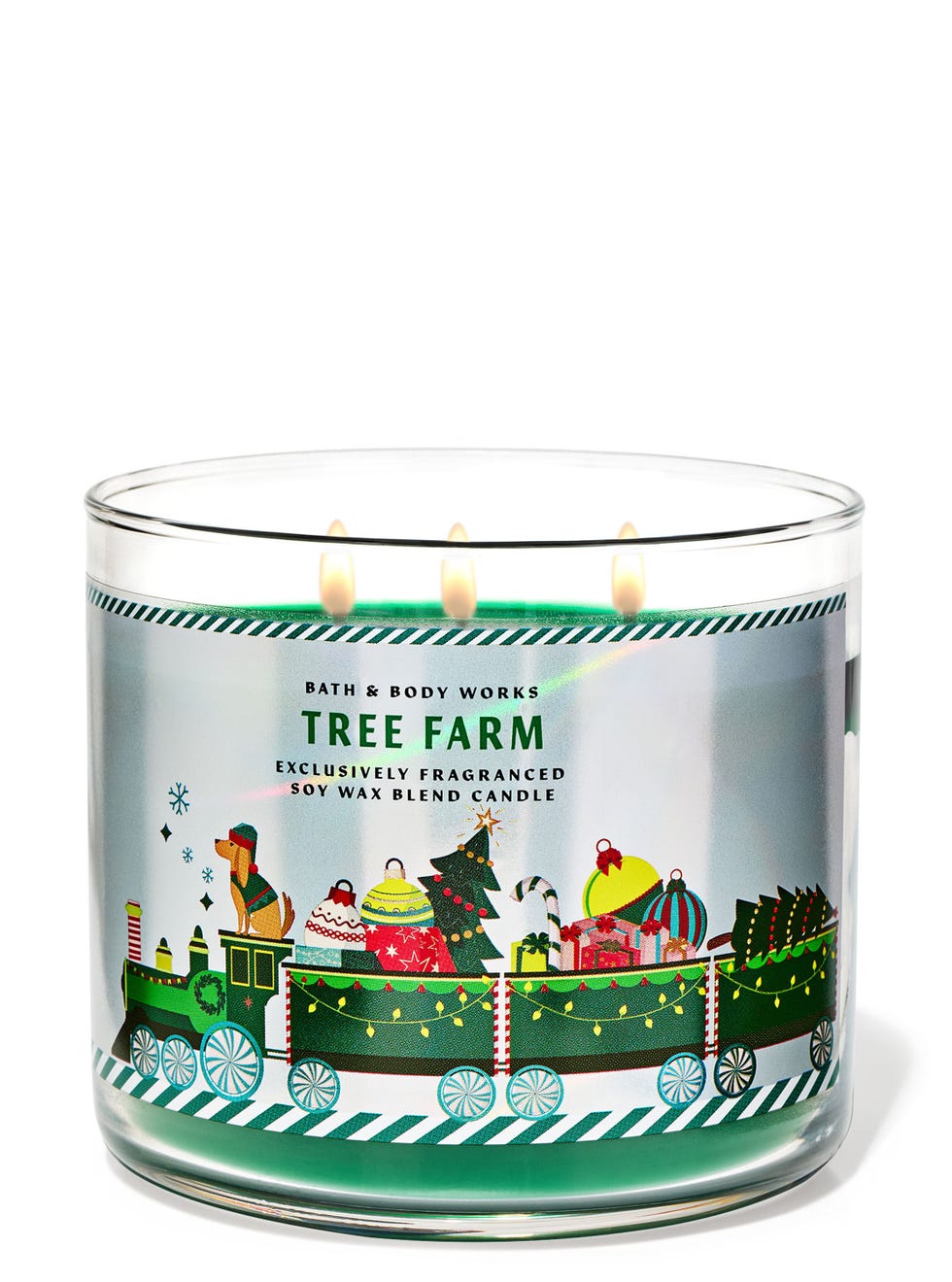 Tree Farm three wick candle